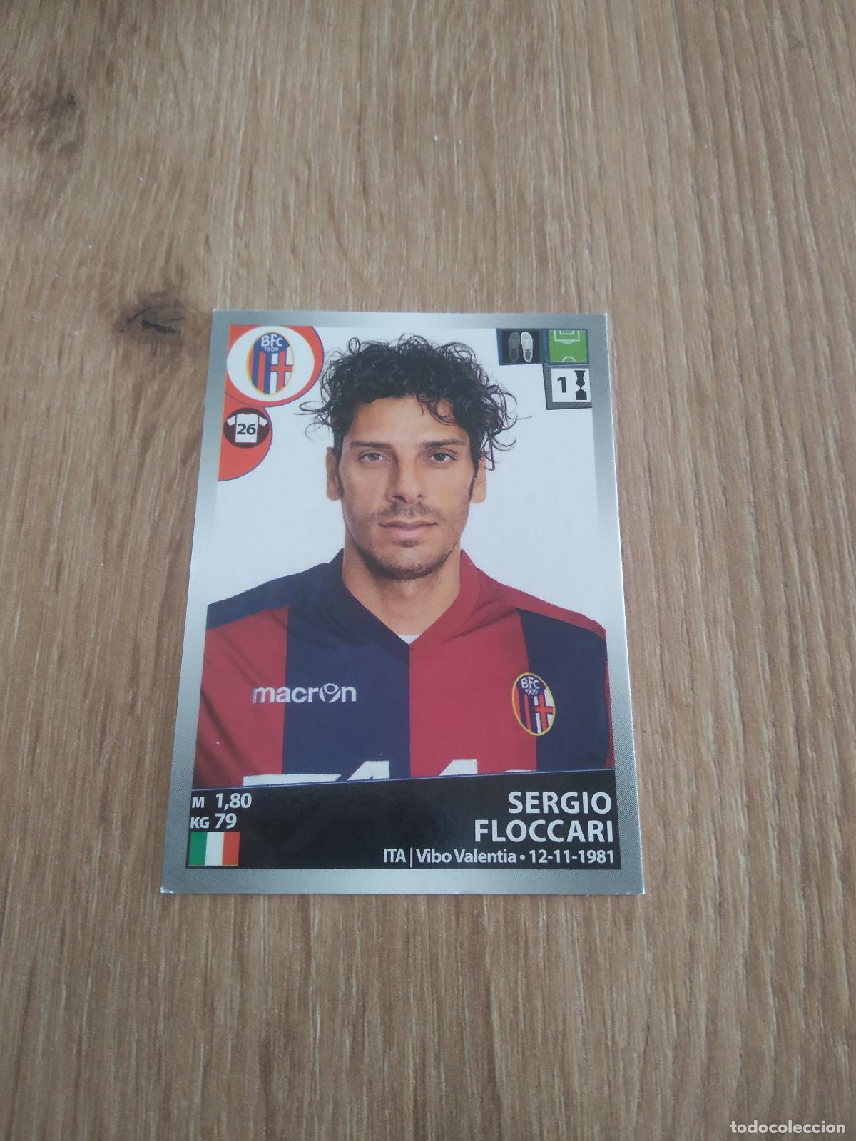 Cromos de f&uacute;tbol: 52 SERGIO FLOCCARI BOLOGNA CROMO FUTBOL PANINI LIGA ITALIA 16-17 CALCIATORI 2016-2017