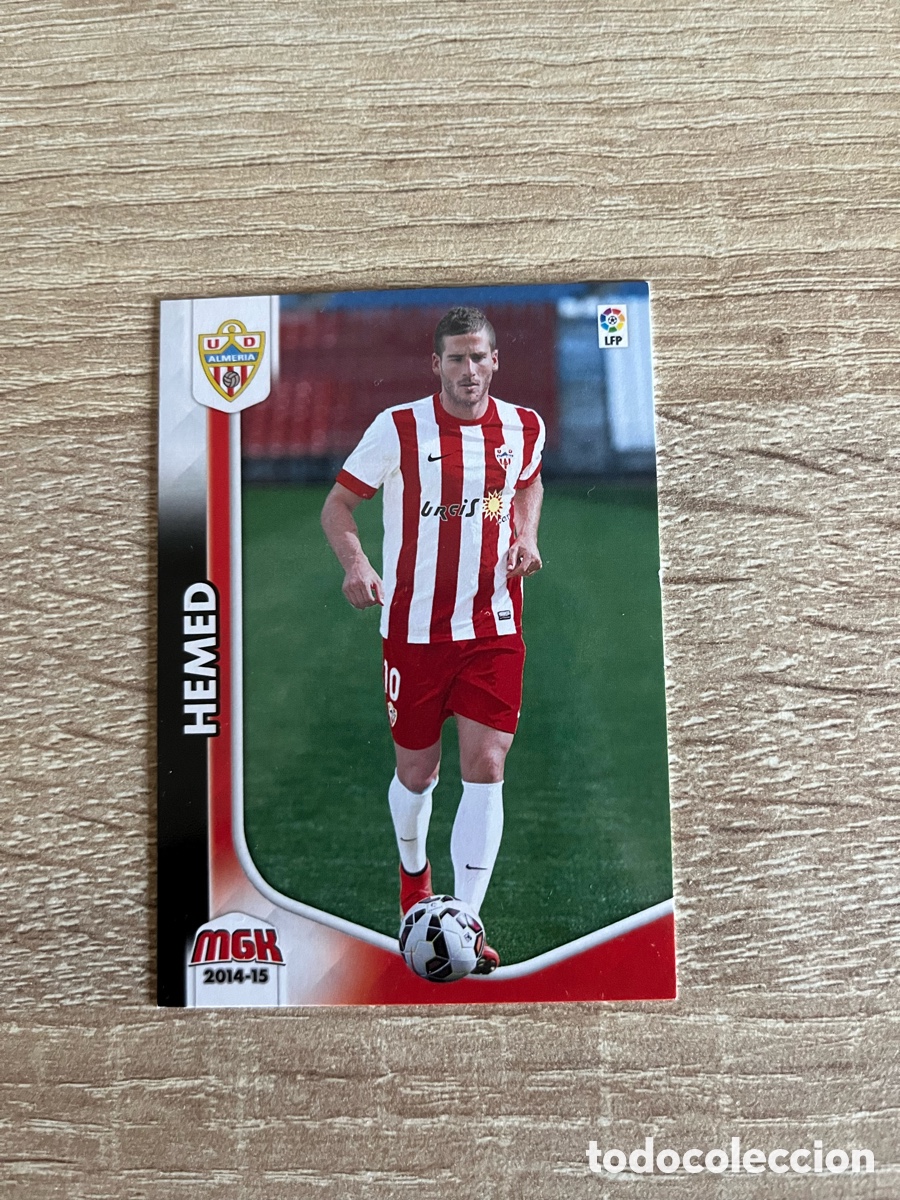 Cromos de f&uacute;tbol: 469 HEMED NUEVO FICHAJE MEGACRACKS MGK 2014 2015 14 15 ALMER&Iacute;A