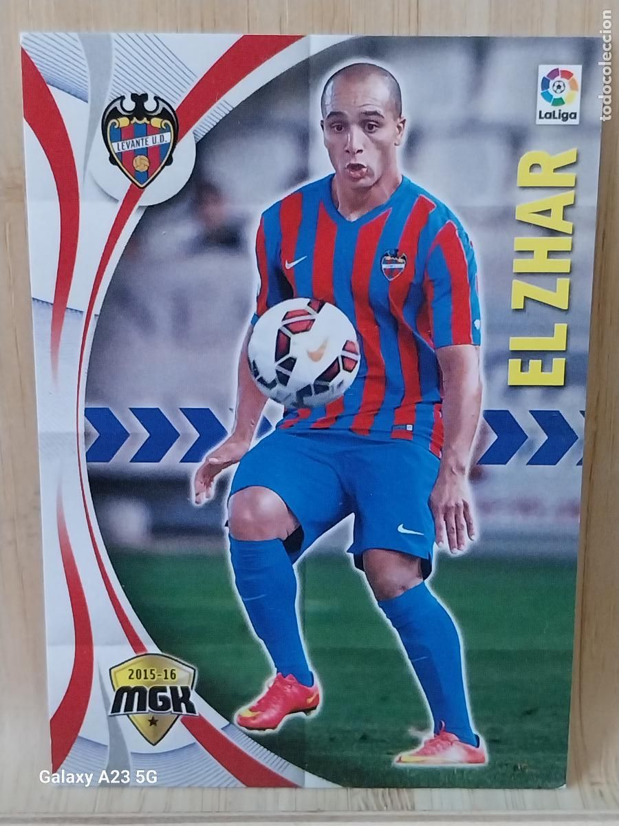 Cromos de f&uacute;tbol: EL ZHAR LEVANTE MGK 2015 15 16 CROMO CARTA 312 ORIGINAL