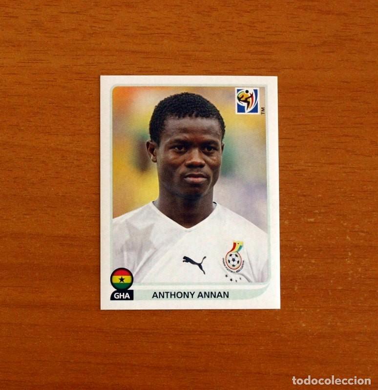 Cromos de f&uacute;tbol: Ghana -N&ordm; 326 Anthony Annan -Mundial South Africa 2010 FIFA World Cup-Panini -Nunca Pegado