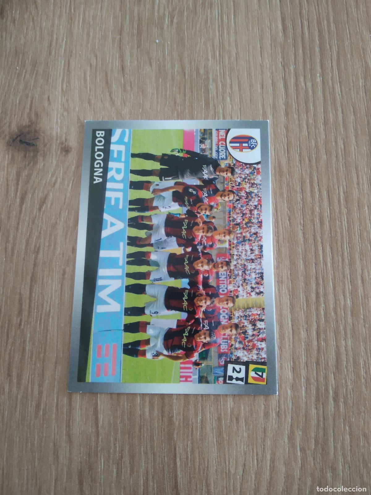 Cromos de f&uacute;tbol: 59 EQUIPO PLANTILLA BOLOGNA CROMO FUTBOL PANINI LIGA ITALIA 16-17 CALCIATORI 2016-2017