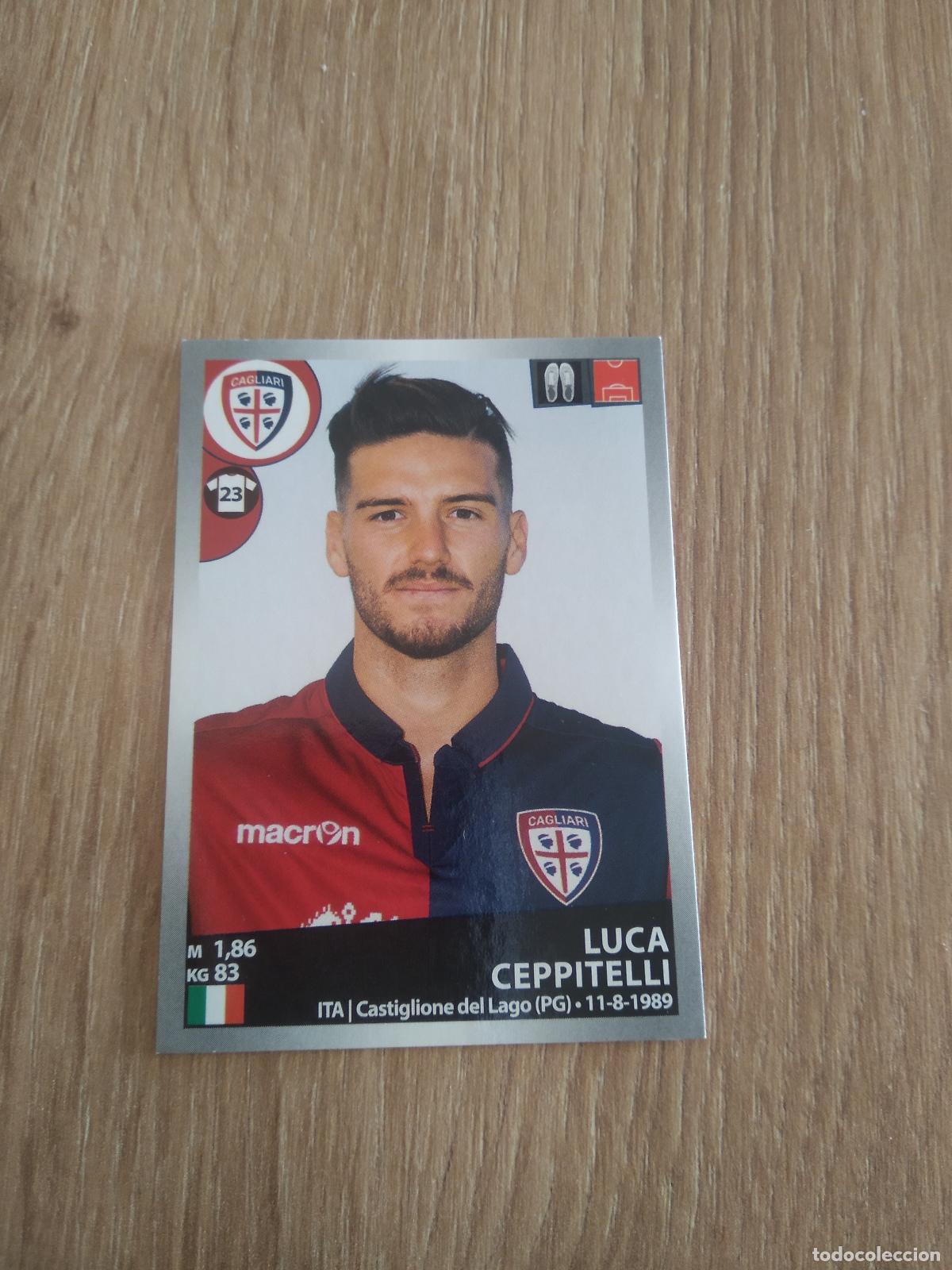 Cromos de f&uacute;tbol: 62 LUCA CEPPITELLI CAGLIARI CROMO FUTBOL PANINI LIGA ITALIA 16-17 CALCIATORI 2016-2017