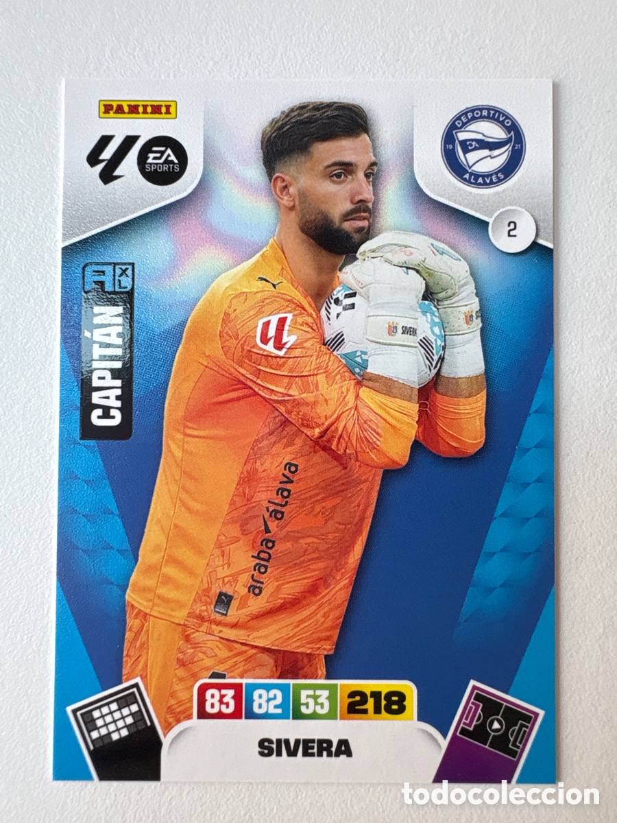 Cromos de f&uacute;tbol: Carta Sivera Alav&eacute;s 2 Adrenalyn 2025-26
