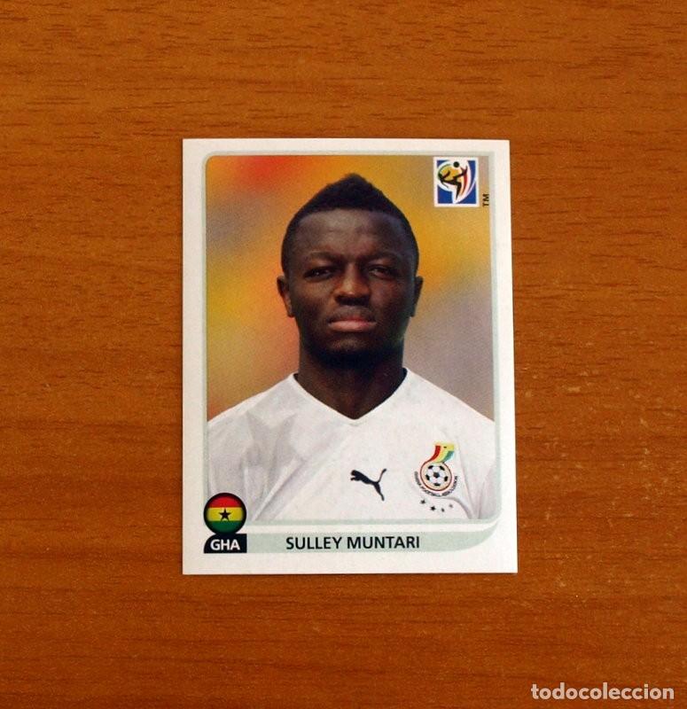 Cromos de f&uacute;tbol: Ghana -N&ordm; 327 Sulley Muntari -Mundial South Africa 2010 FIFA World Cup-Panini -Nunca Pegado