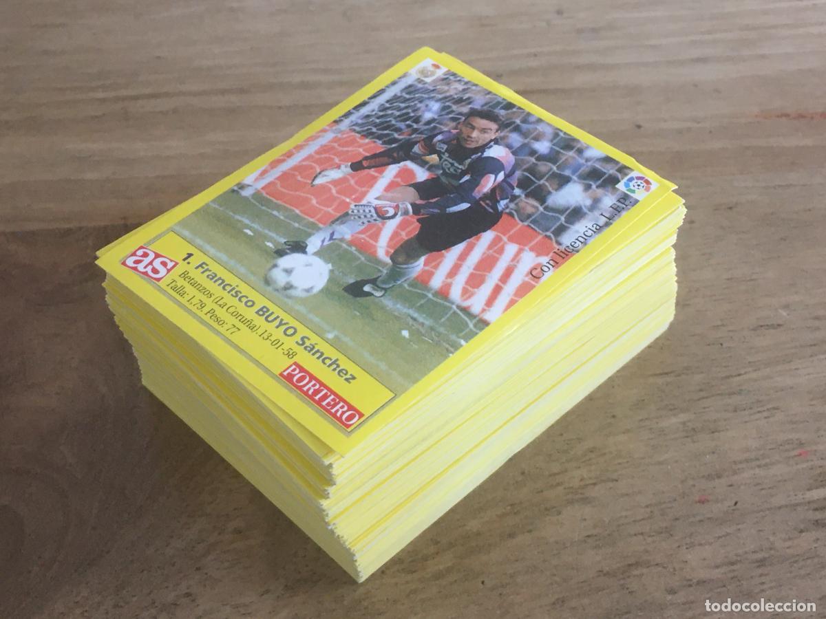 Figurine di Calcio: AS LIGA 95 96 1995 1996 LOTE 218 CROMOS DIFERENTES NUNCA PEGADOS NUEVOS DE SOBRE