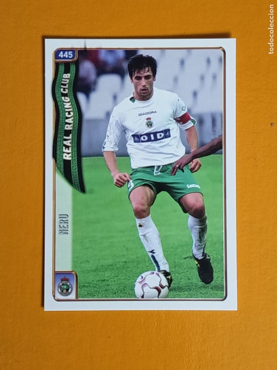 Cromos de f&uacute;tbol: 445 NERU. (BAJA). RACING DE SANTANDER. LAS FICHAS DE LA LIGA 2005. MUNDICROMO