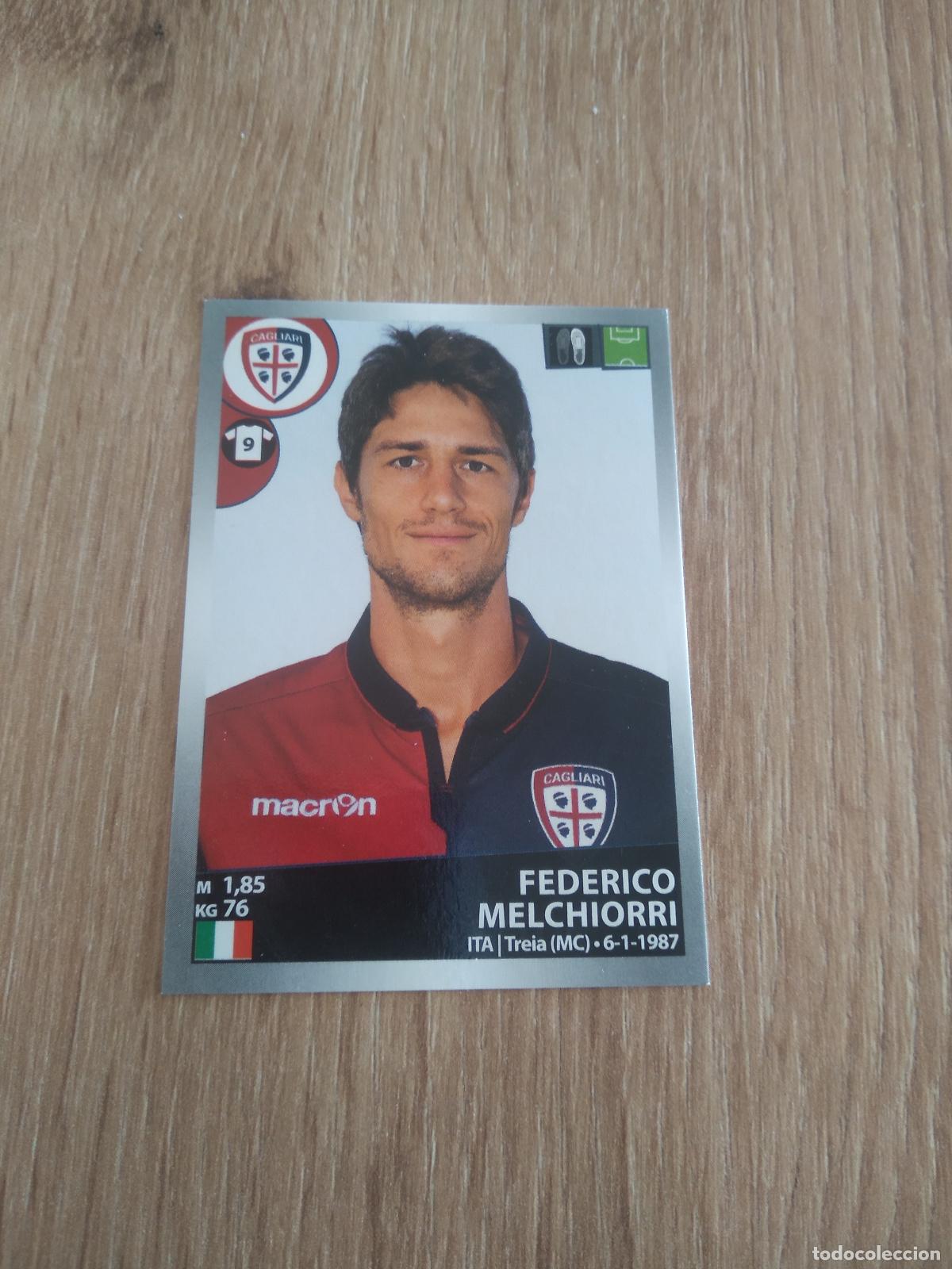 Cromos de f&uacute;tbol: 79 FEDERICO MELCHIORRI CAGLIARI CROMO FUTBOL PANINI LIGA ITALIA 16-17 CALCIATORI 2016-2017