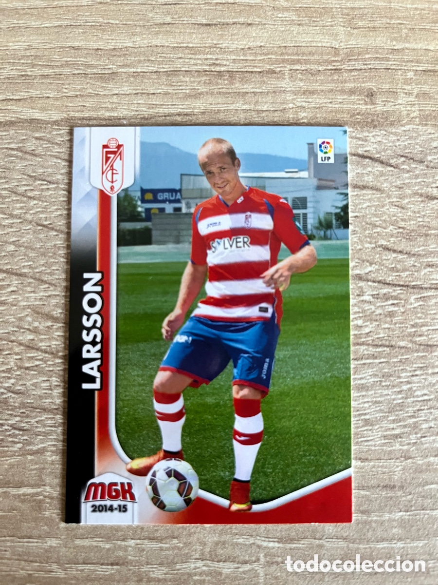 Cromos de f&uacute;tbol: 485 LARSSON NUEVO FICHAJE MEGACRACKS MGK 2014 2015 14 15 GRANADA
