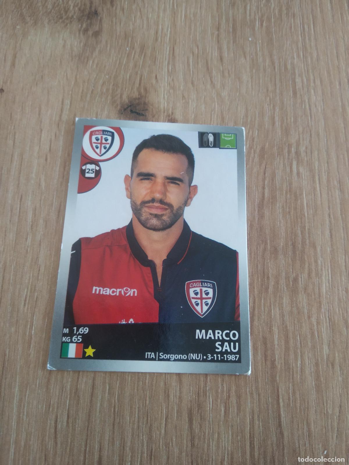 Football Stickers: 81 MARCO SAU CAGLIARI CROMO FUTBOL PANINI LIGA ITALIA 16-17 CALCIATORI 2016-2017