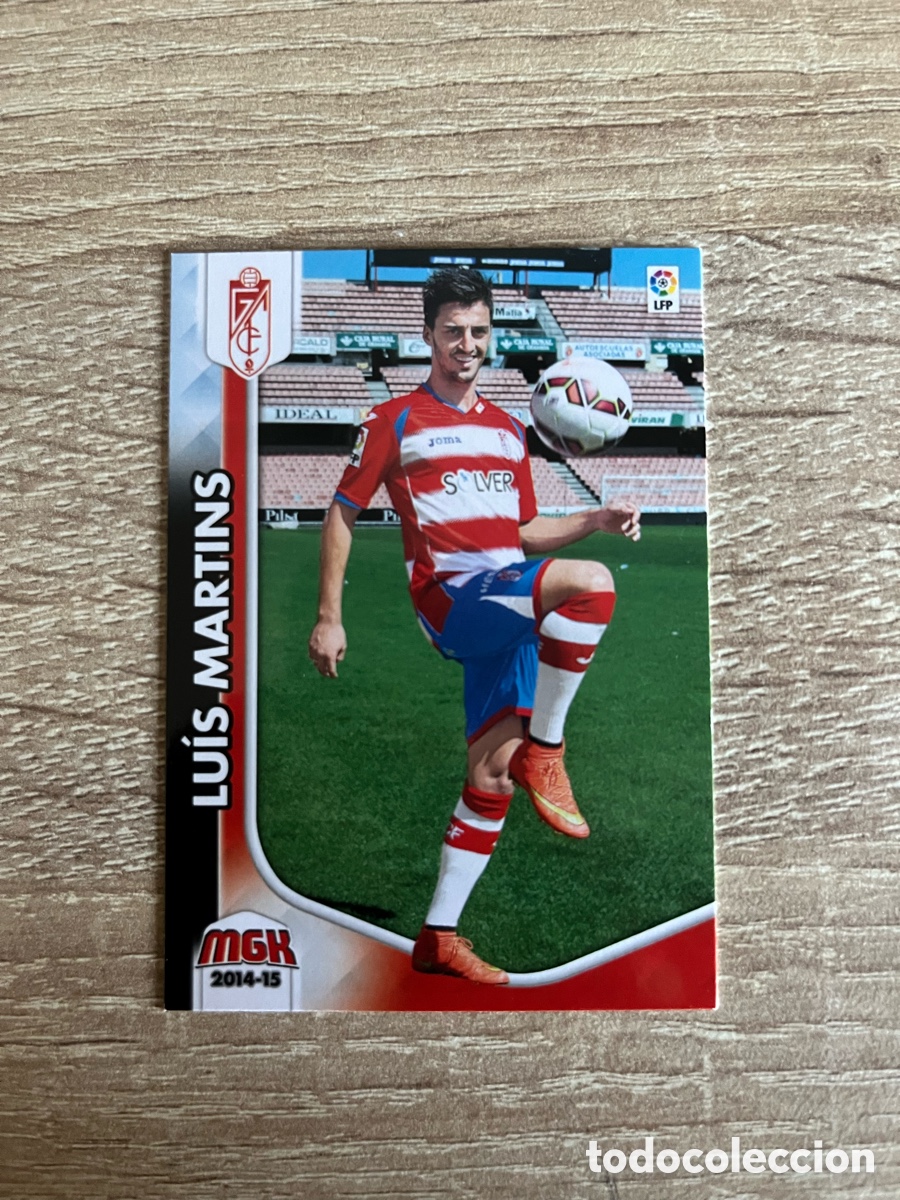 Football Stickers: 206 BIS LUIS MARTINS NUEVA FICHA MEGACRACKS MGK 2014 2015 14 15 GRANADA
