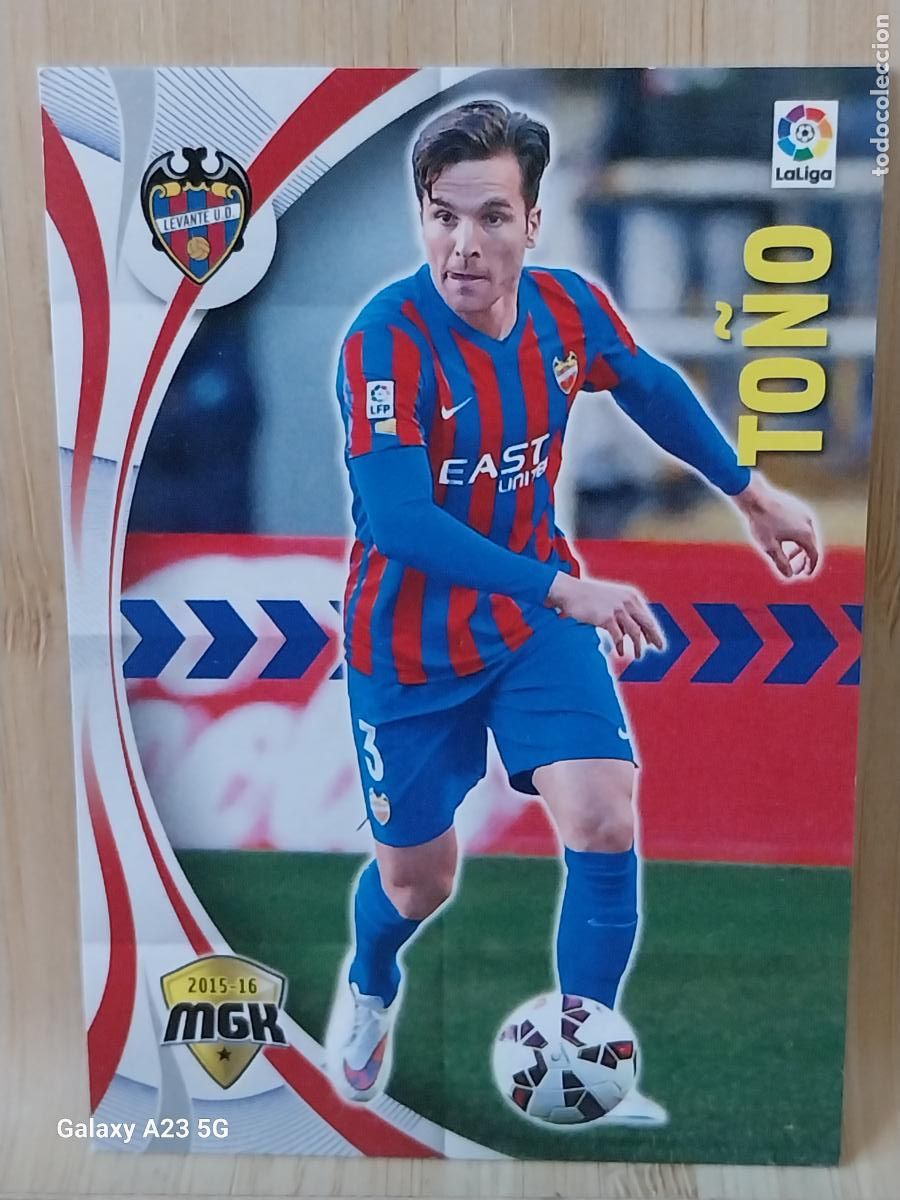 Football Stickers: TO&Ntilde;O LEVANTE MGK 2015 15 16 CROMO CARTA 306 ORIGINAL **