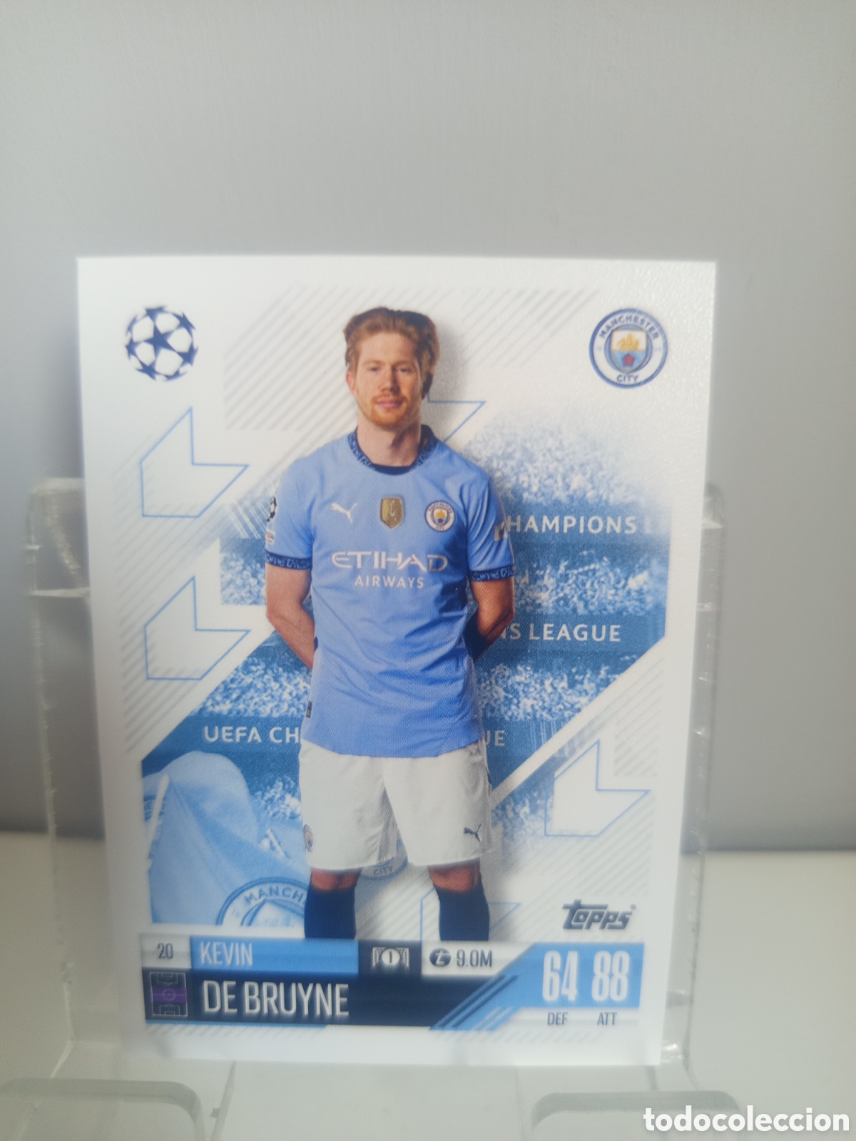 Football Stickers: ❇️ CROMO CARD ⚽ DE BRUYNE MANCHESTER CITY 20 2024 2025 24 25 MATCH ATTAX CHAMPIONS LEAGUE TOPPS ❇️