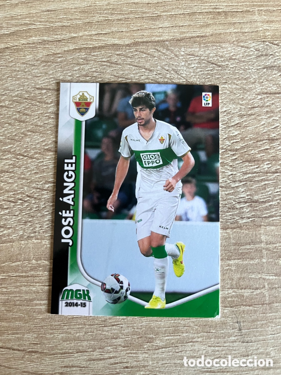Cromos de f&uacute;tbol: 153 BIS JOS&Eacute; &Aacute;NGEL NUEVA FICHA MEGACRACKS MGK 2014 2015 14 15 ELCHE