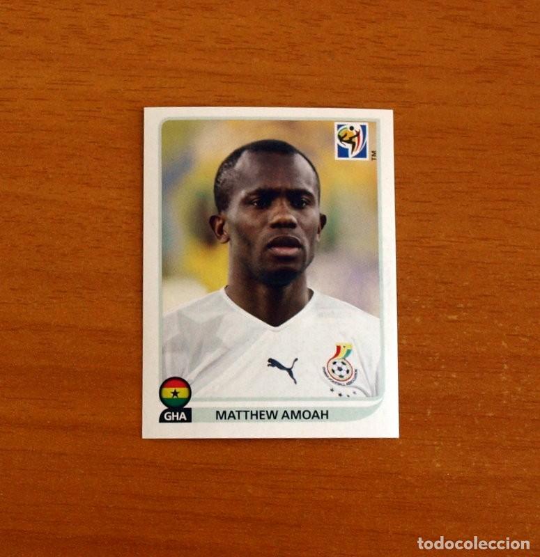 Cromos de f&uacute;tbol: Ghana -N&ordm; 332 Matthew Amoah -Mundial South Africa 2010 FIFA World Cup-Panini -Nunca Pegado