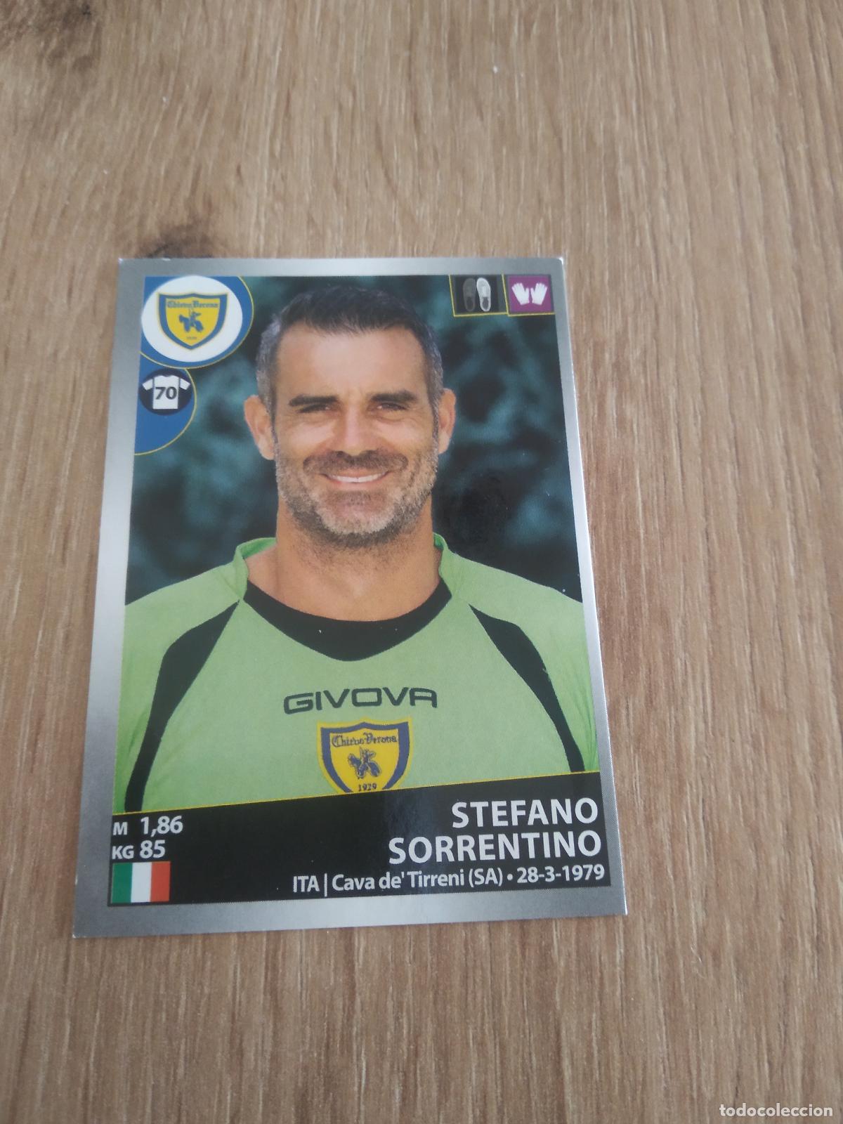 Cromos de f&uacute;tbol: 92 STEFANO SORRENTINO CHIEVOVERONA CROMO FUTBOL PANINI LIGA ITALIA 16-17 CALCIATORI 2016-2017
