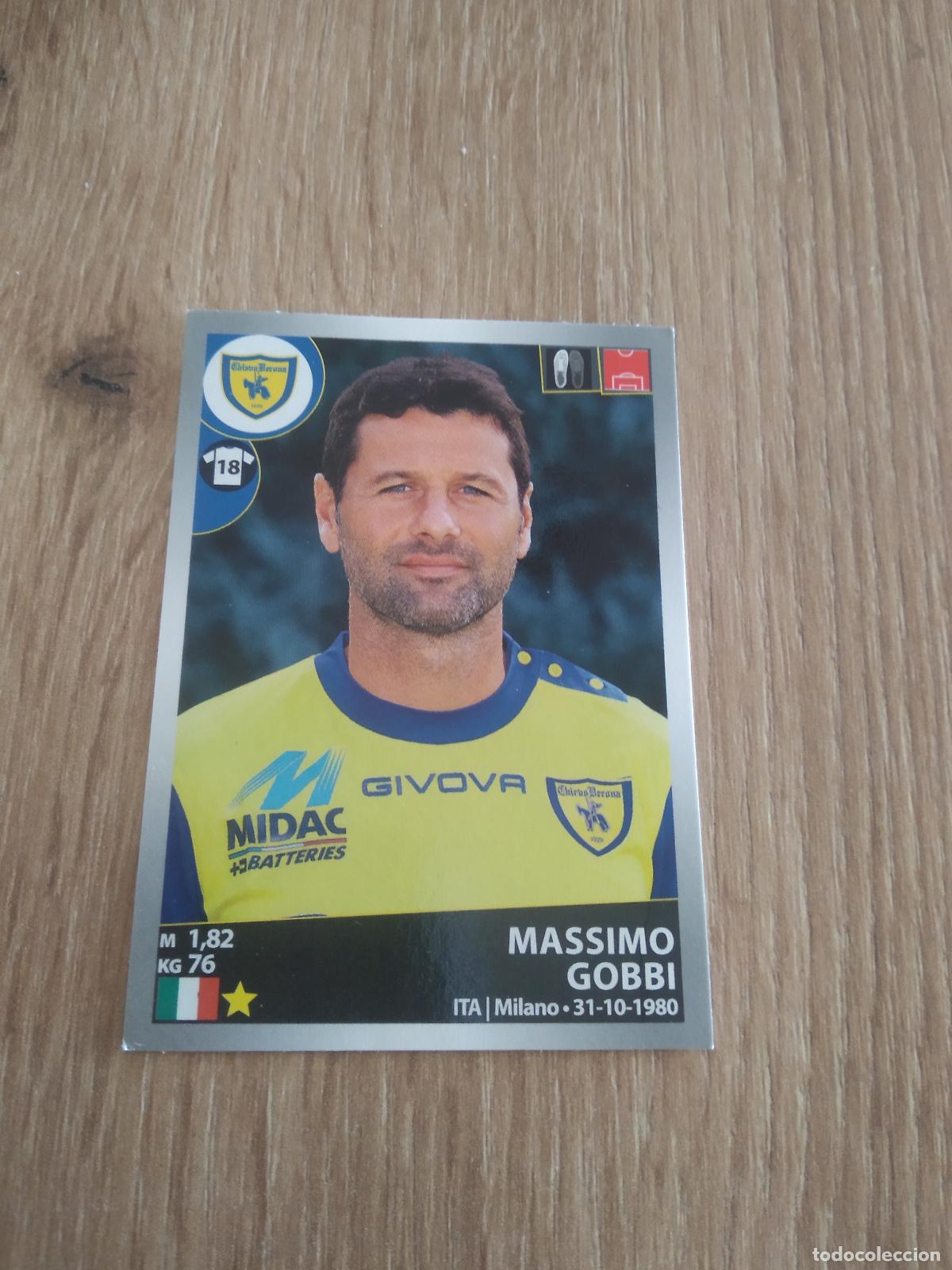 Cromos de f&uacute;tbol: 96 MASSIMO GOBBI CHIEVOVERONA CROMO FUTBOL PANINI LIGA ITALIA 16-17 CALCIATORI 2016-2017
