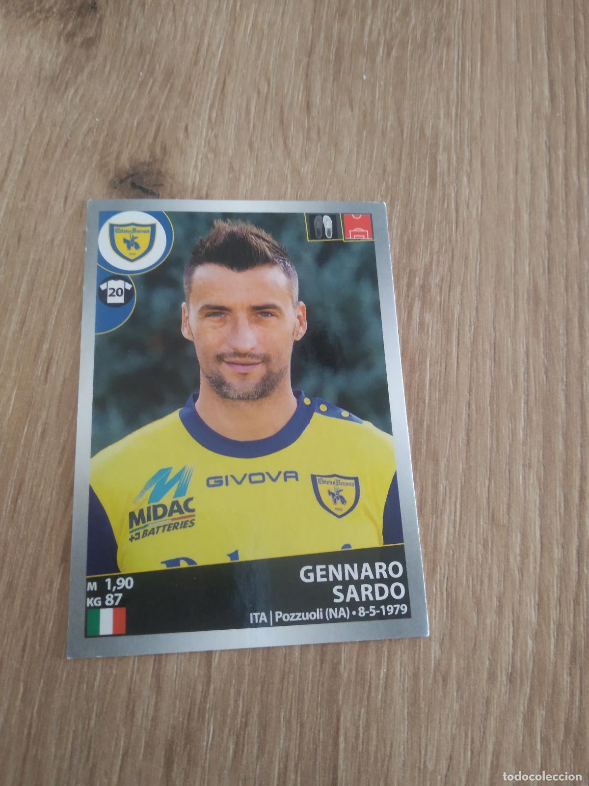 Cromos de f&uacute;tbol: 98 GENNARO SARDO CHIEVOVERONA CROMO FUTBOL PANINI LIGA ITALIA 16-17 CALCIATORI 2016-2017