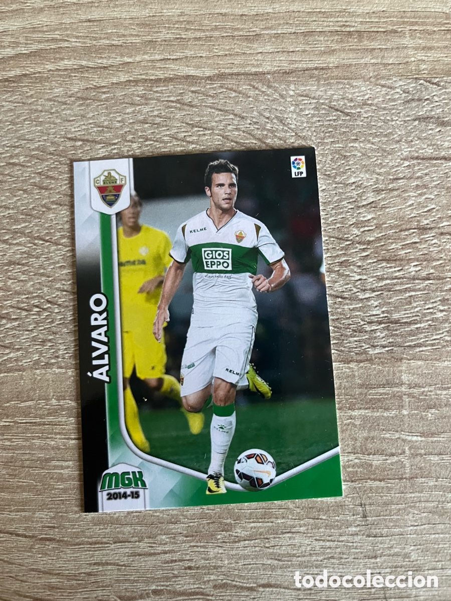 Cromos de f&uacute;tbol: 158 BIS &Aacute;LVARO NUEVA FICHA MEGACRACKS MGK 2014 2015 14 15 ELCHE