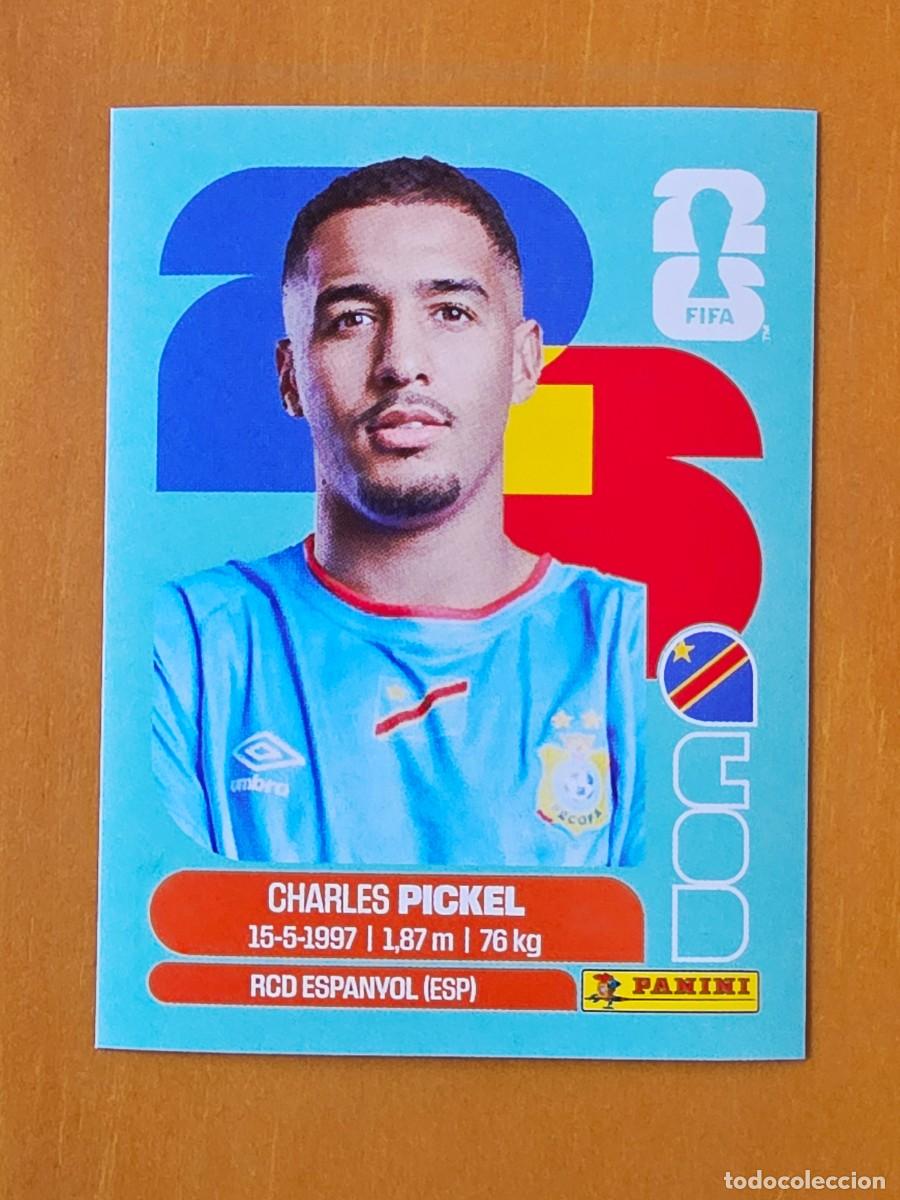 Cromos de f&uacute;tbol: COD 8 Charles Pickel, Rep&uacute;blica Democr&aacute;tica del Congo, Panini FIFA World Cup Mundial 2026 Sticker