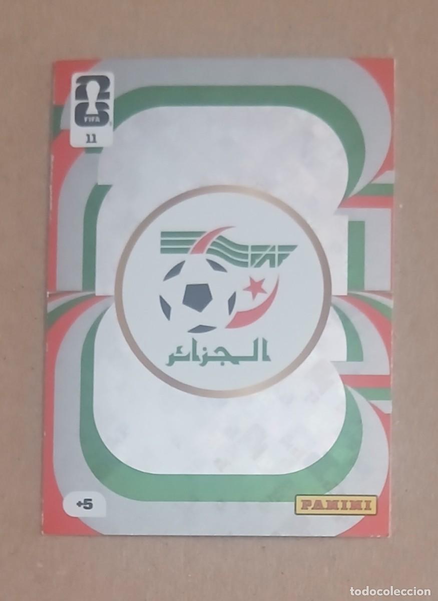 Cromos de f&uacute;tbol: CROMO n&ordm; 11 ESCUDO ARGELIA ADRENALYN XL FIFA WORLD CUP 2026 DE PANINI. Nuevo.