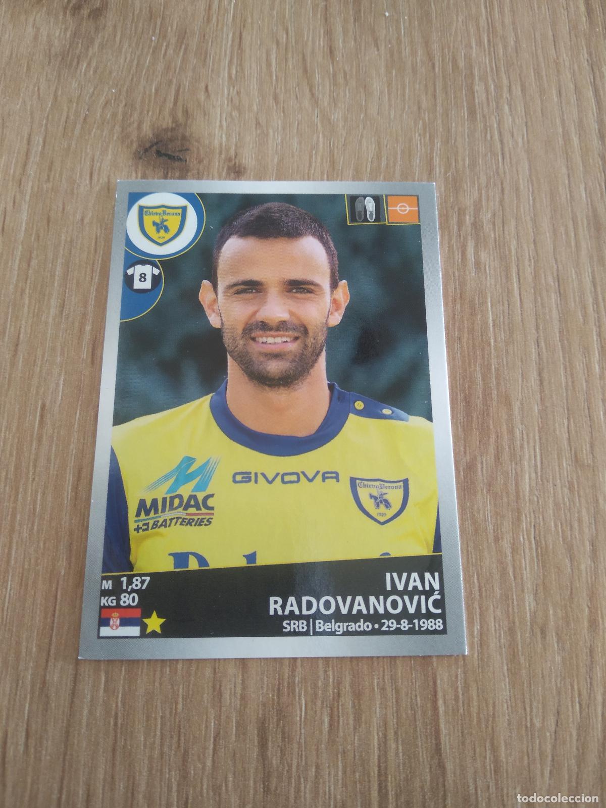 Cromos de f&uacute;tbol: 102 RADOVANOVIC CHIEVOVERONA CROMO FUTBOL PANINI LIGA ITALIA 16-17 CALCIATORI 2016-2017