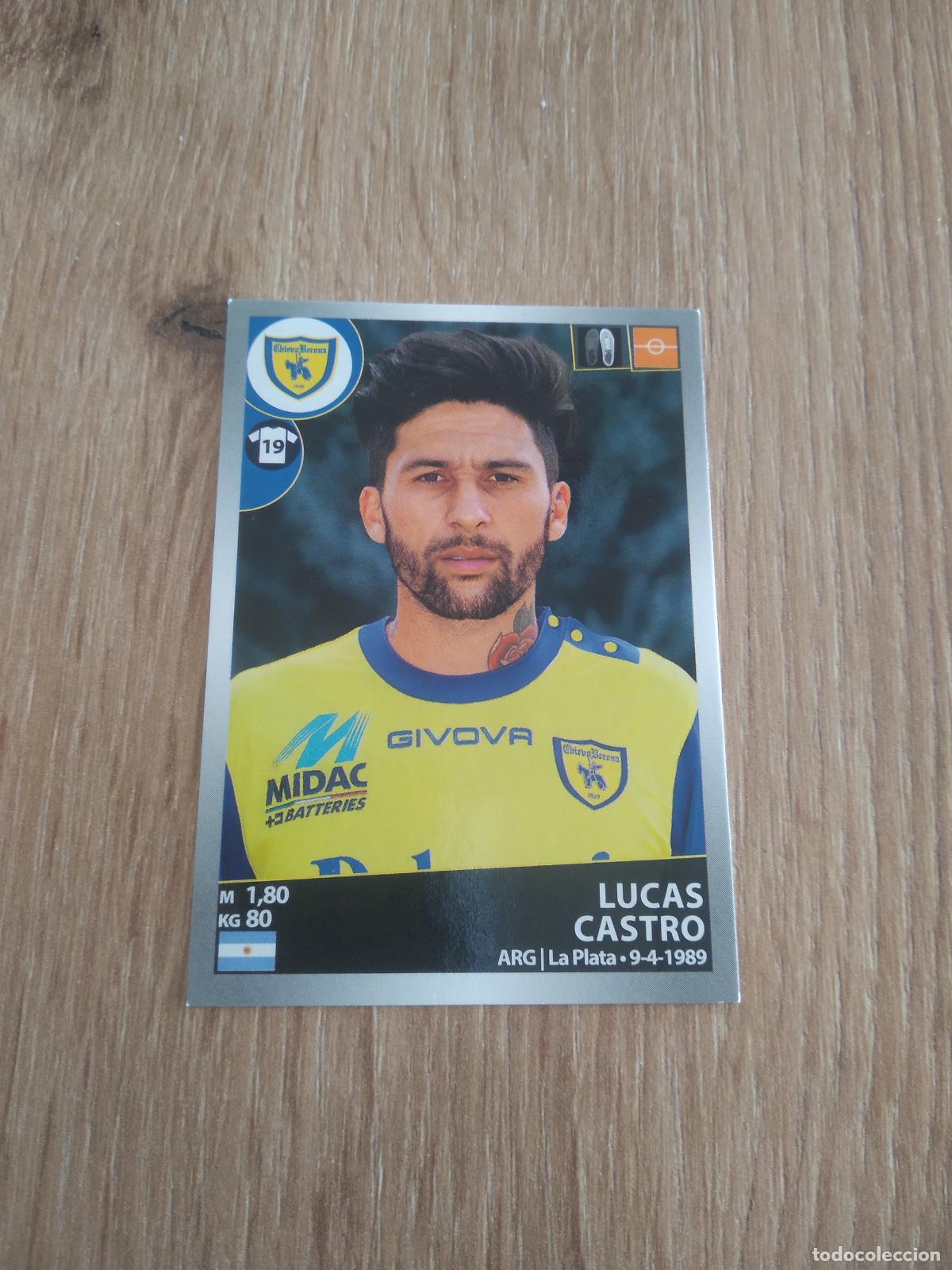 Cromos de f&uacute;tbol: 103 LUCAS CASTRO CHIEVOVERONA CROMO FUTBOL PANINI LIGA ITALIA 16-17 CALCIATORI 2016-2017