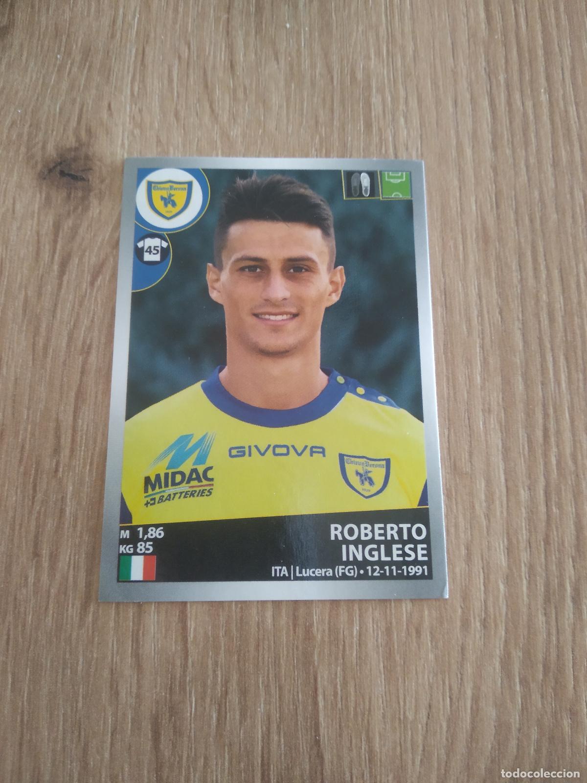 Cromos de f&uacute;tbol: 108 ROBERTO INGLESE CHIEVOVERONA CROMO FUTBOL PANINI LIGA ITALIA 16-17 CALCIATORI 2016-2017