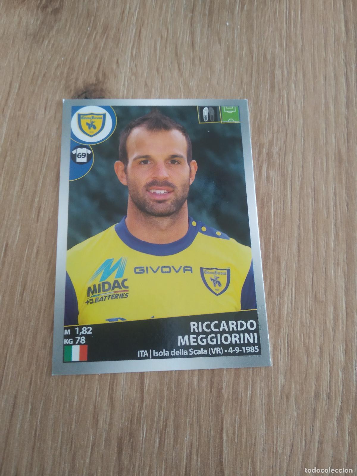 Cromos de f&uacute;tbol: 109 RICCARDO MEGGIORINI CHIEVOVERONA CROMO FUTBOL PANINI LIGA ITALIA 16-17 CALCIATORI 2016-2017