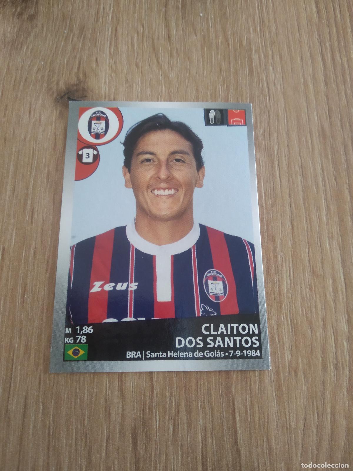 Cromos de f&uacute;tbol: 117 CLAITON DOS SANTOS CROTONE CROMO FUTBOL PANINI LIGA ITALIA 16-17 CALCIATORI 2016-2017