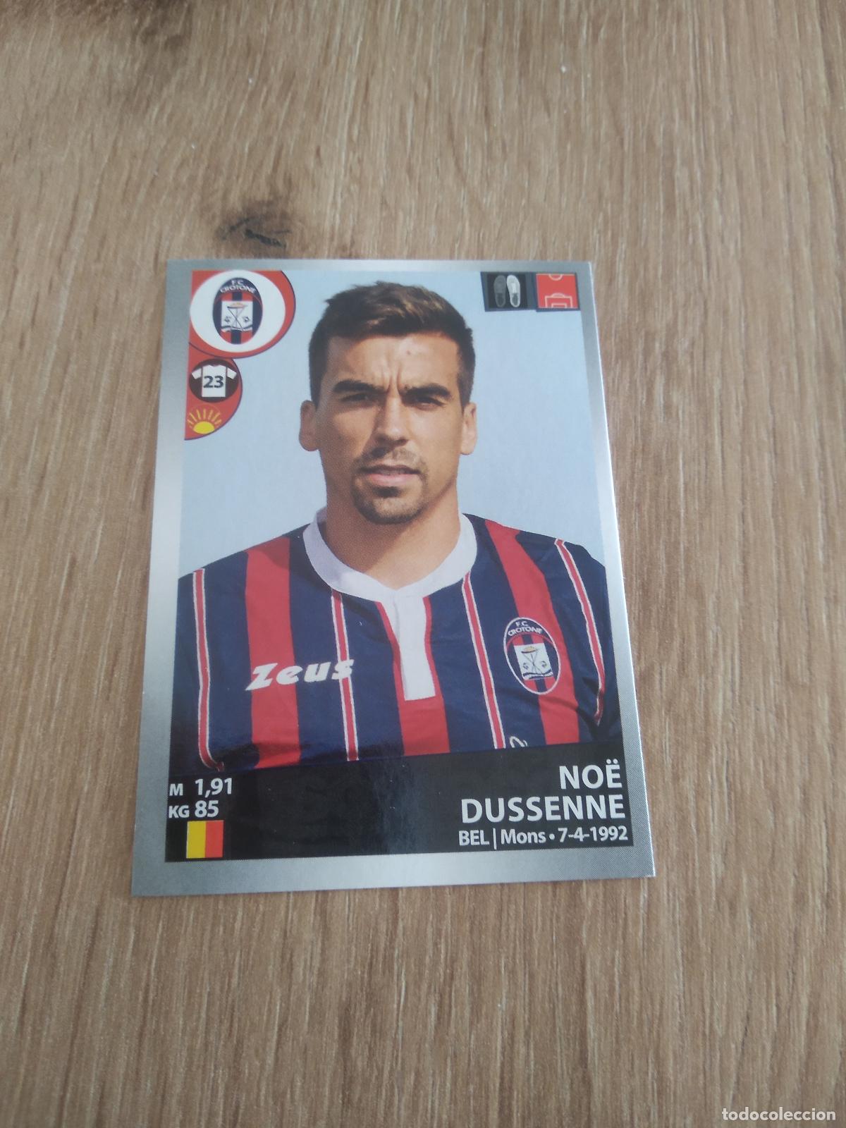 Cromos de f&uacute;tbol: 122 NOE DUSSENNE CROTONE CROMO FUTBOL PANINI LIGA ITALIA 16-17 CALCIATORI 2016-2017