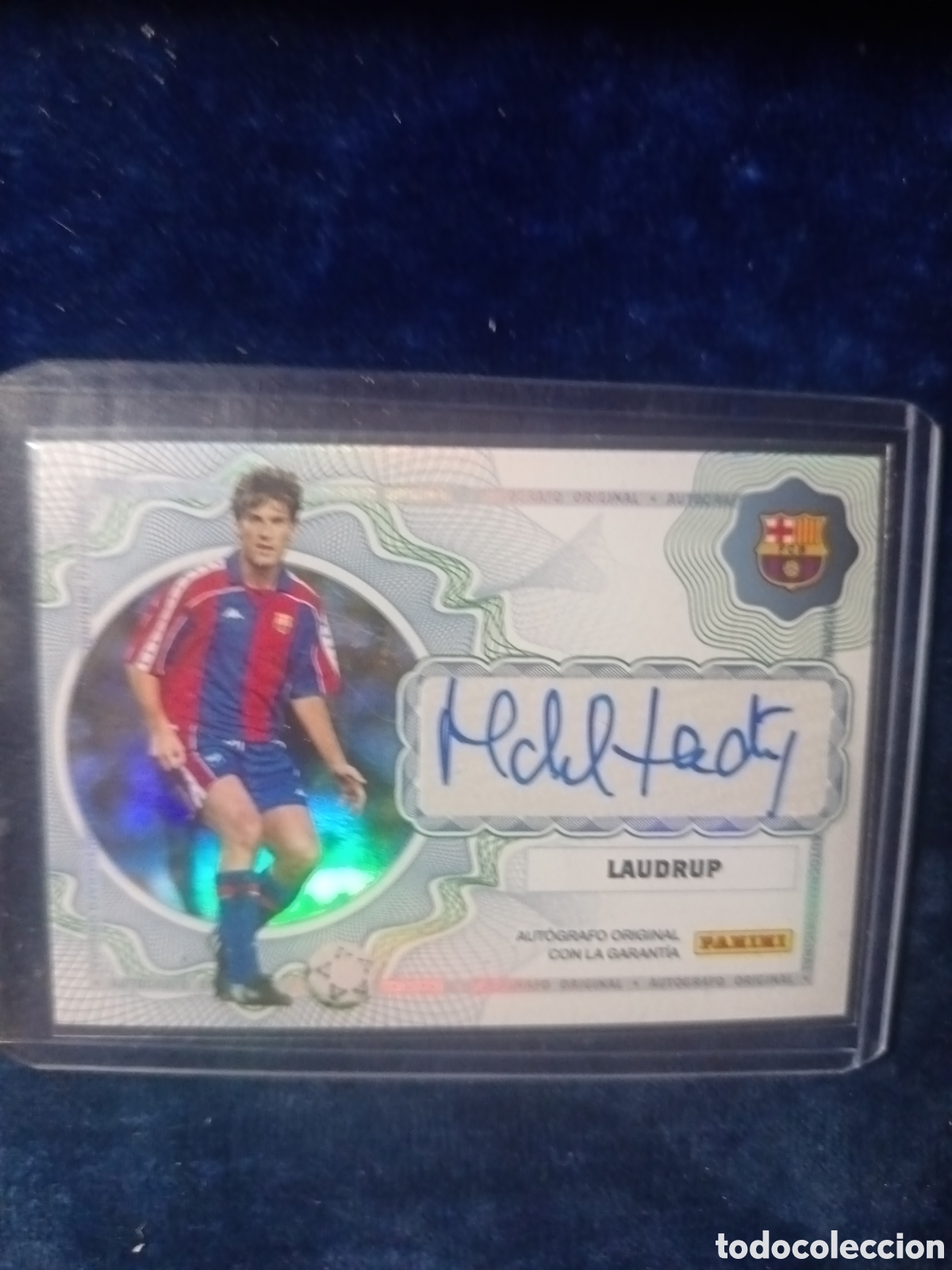 Cromos de f&uacute;tbol: Panini club 2025/2026 Aut&oacute;grafo original Laudrup