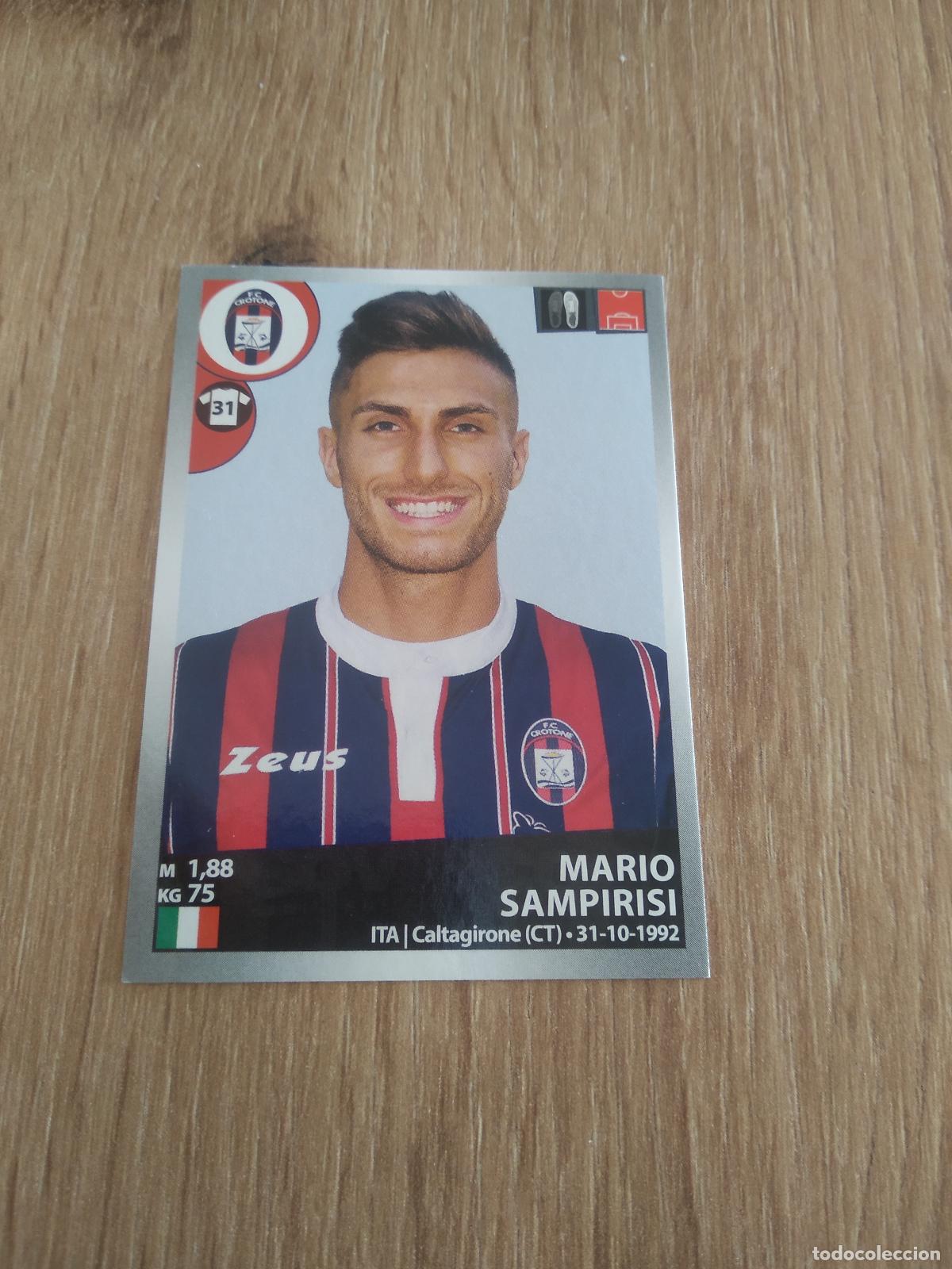 Cromos de f&uacute;tbol: 123 MARIO SAMPIRISI CROTONE CROMO FUTBOL PANINI LIGA ITALIA 16-17 CALCIATORI 2016-2017