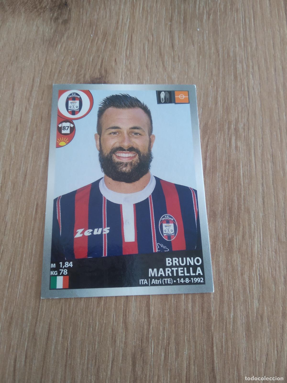Cromos de f&uacute;tbol: 125 BRUNO MARTELLA CROTONE CROMO FUTBOL PANINI LIGA ITALIA 16-17 CALCIATORI 2016-2017