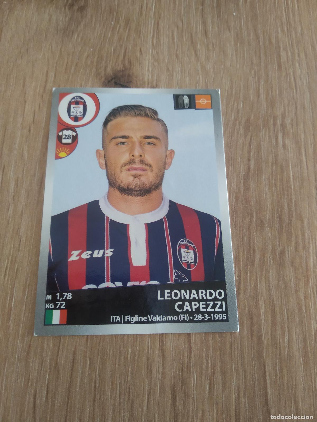 Cromos de f&uacute;tbol: 130 LEONARDO CAPEZZI CROTONE CROMO FUTBOL PANINI LIGA ITALIA 16-17 CALCIATORI 2016-2017