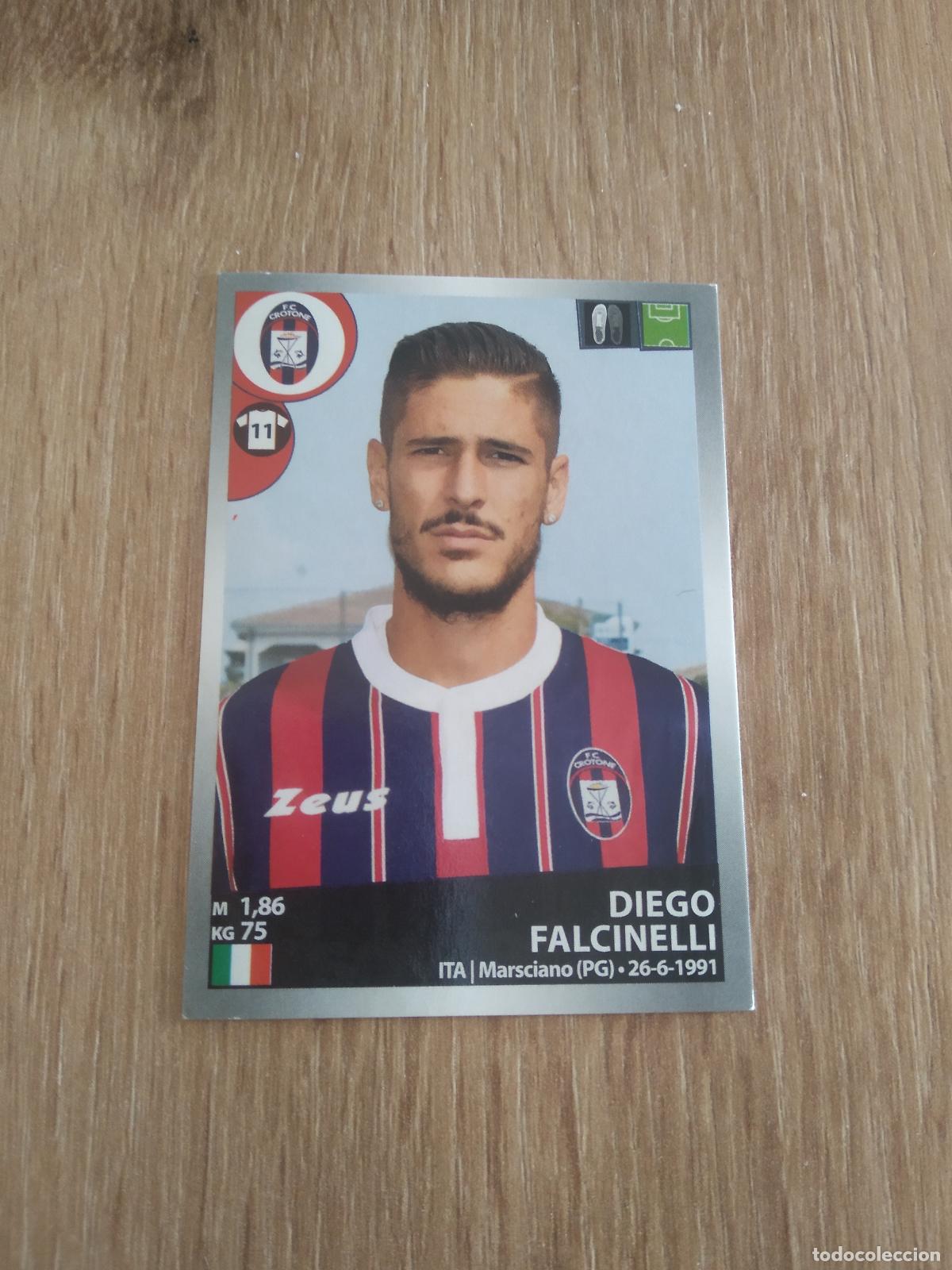 Figurine di Calcio: 136 DIEGO FALCINELLI CROTONE CROMO FUTBOL PANINI LIGA ITALIA 16-17 CALCIATORI 2016-2017