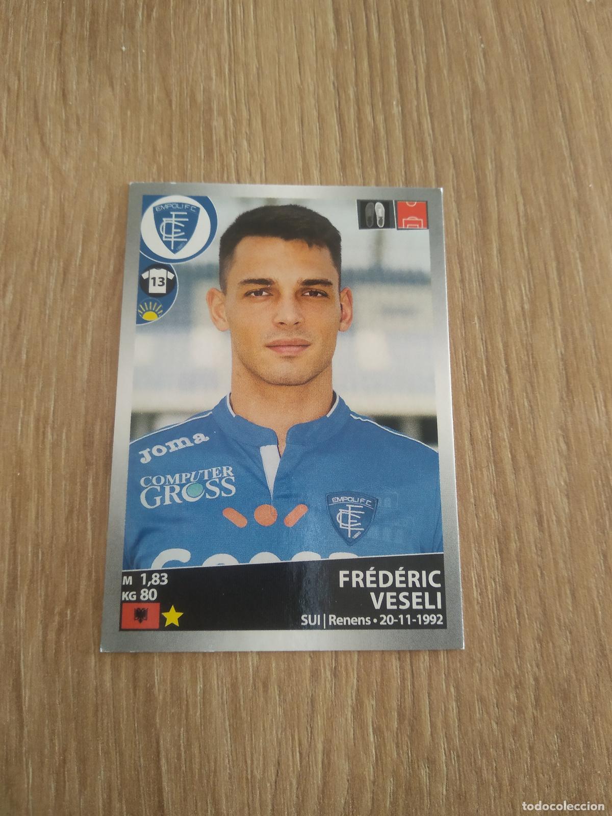 Cromos de f&uacute;tbol: 154 FREDERIC VESELI EMPOLI CROMO FUTBOL PANINI LIGA ITALIA 16-17 CALCIATORI 2016-2017
