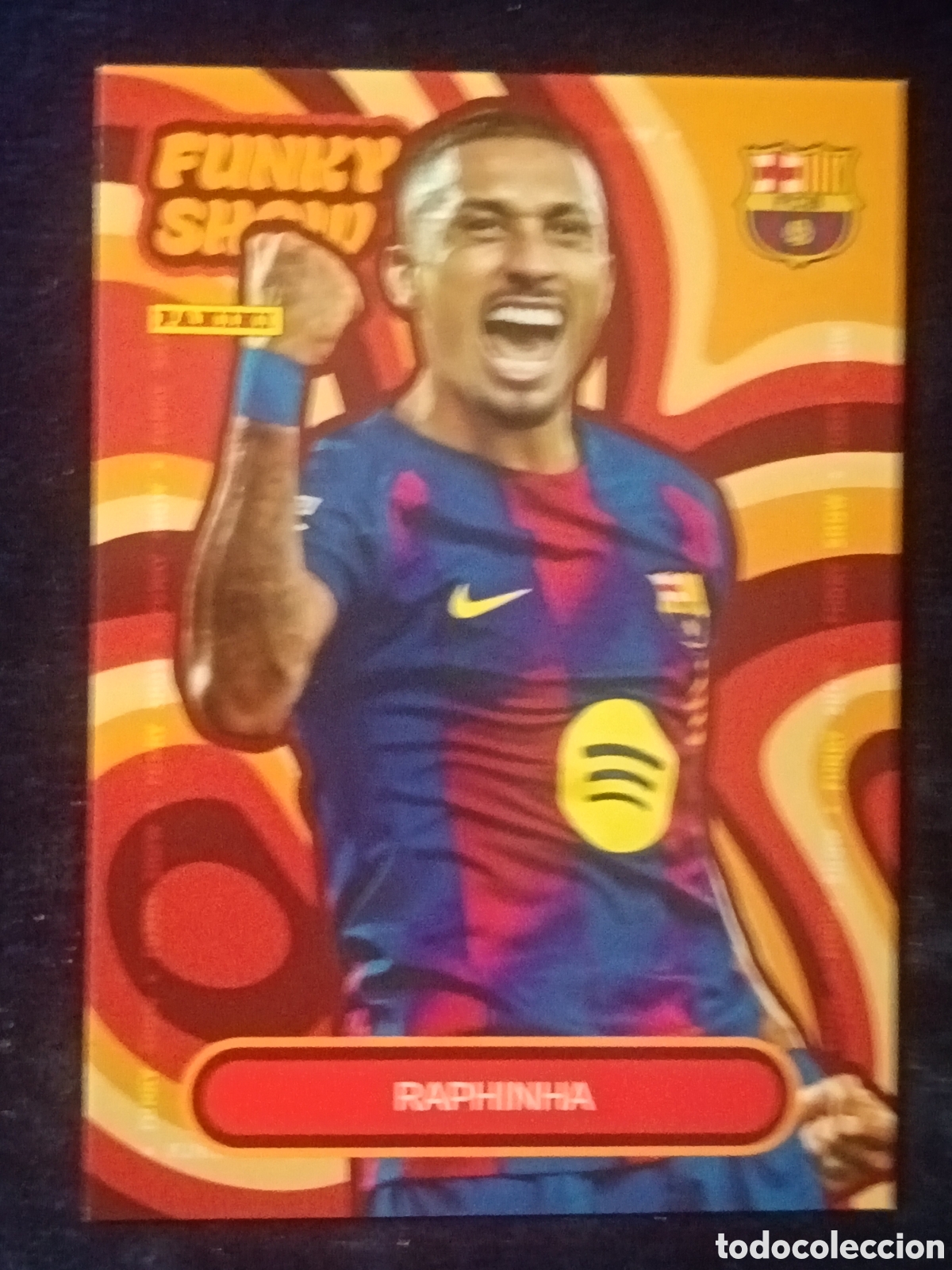 Cromos de f&uacute;tbol: Panini club 2025/2026 52 Raphinha