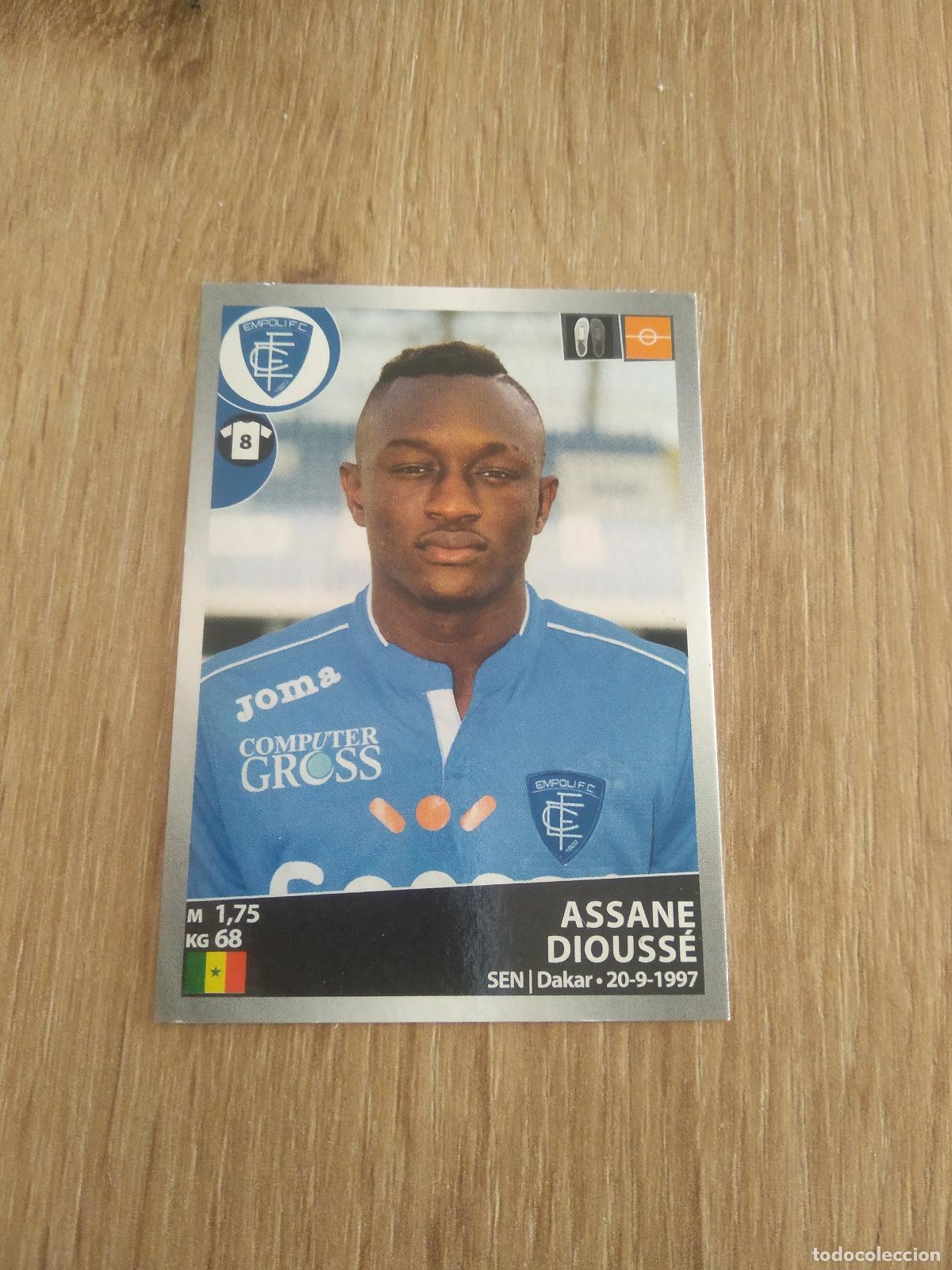 Cromos de f&uacute;tbol: 157 ASSANE DIOUSSE EMPOLI CROMO FUTBOL PANINI LIGA ITALIA 16-17 CALCIATORI 2016-2017
