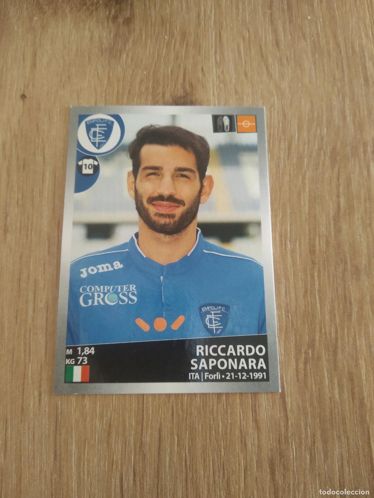 Cromos de f&uacute;tbol: 160 RICCARDO SAPONARA EMPOLI CROMO FUTBOL PANINI LIGA ITALIA 16-17 CALCIATORI 2016-2017