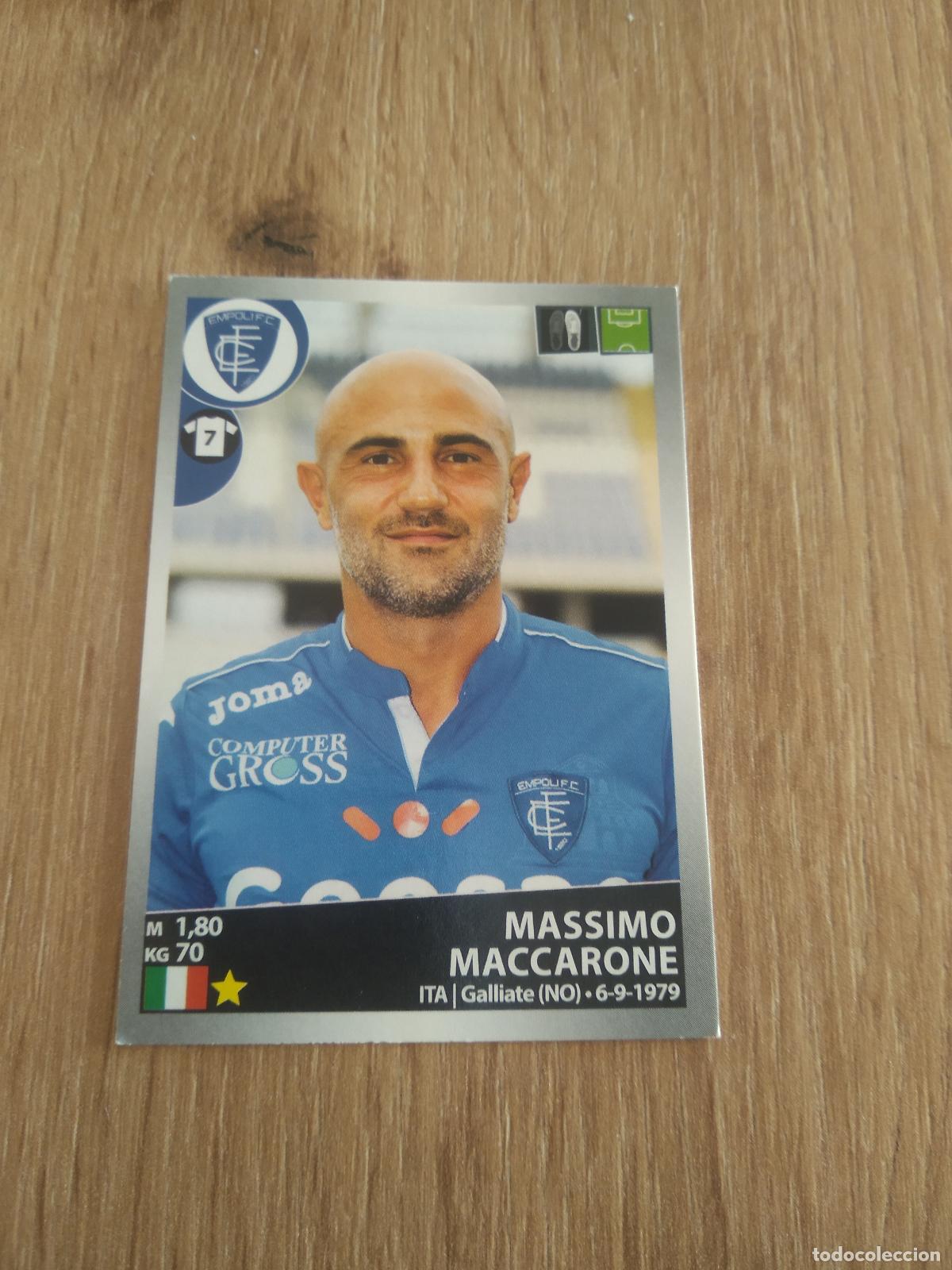 Cromos de f&uacute;tbol: 165 MASSIMO MACCARONE EMPOLI CROMO FUTBOL PANINI LIGA ITALIA 16-17 CALCIATORI 2016-2017