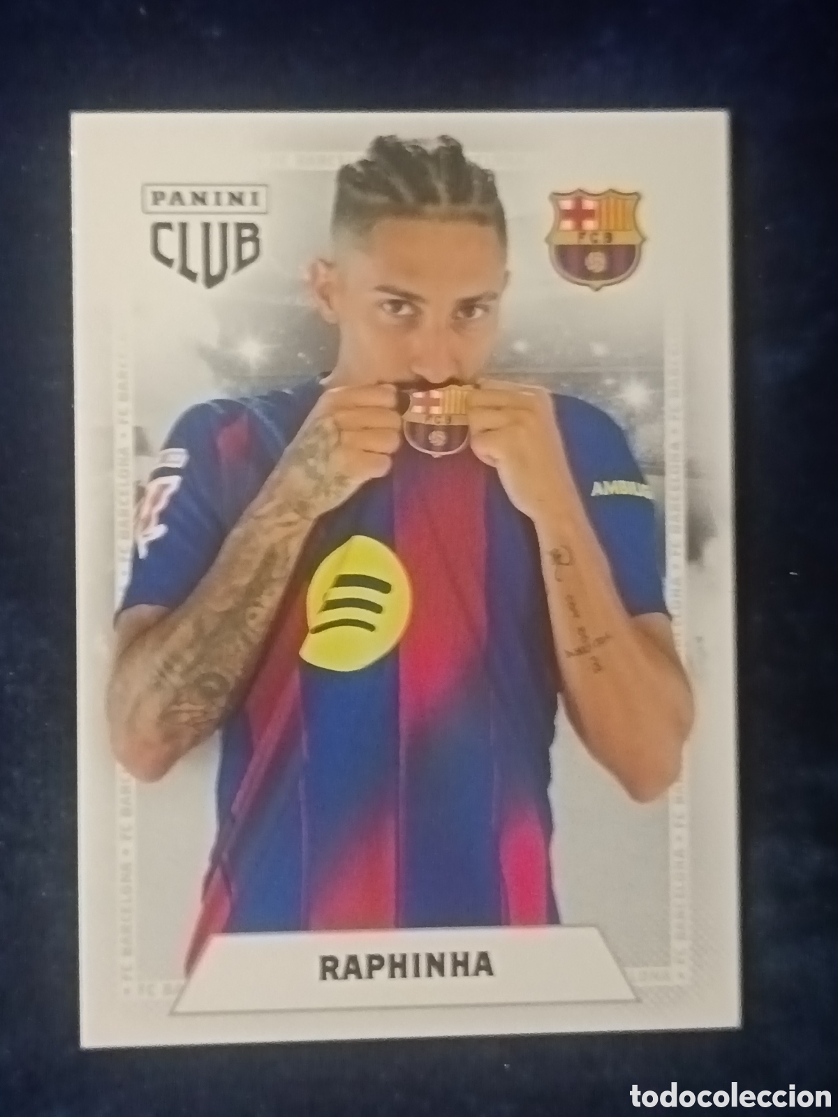 Cromos de f&uacute;tbol: Panini club 2025/2026 29 Raphinha