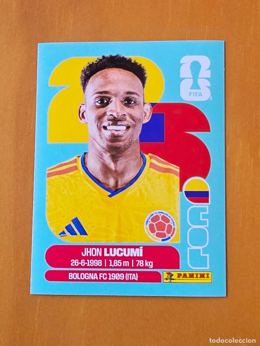 Cromos de f&uacute;tbol: COL 8 Jhon Lucum&iacute;, Colombia, Panini FIFA World Cup Mundial 2026 Sticker