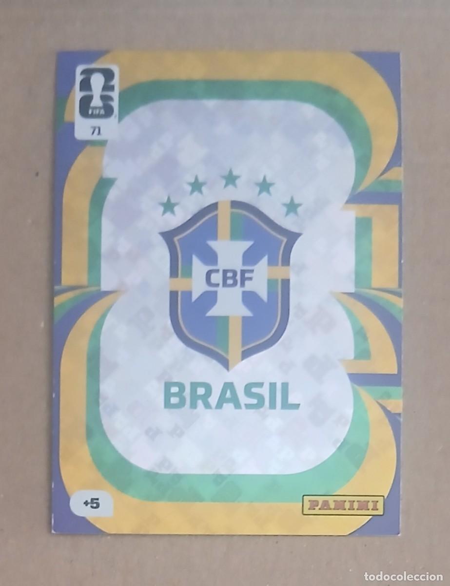 Cromos de Futebol: CROMO n&ordm; 71 ESCUDO BRASIL ADRENALYN XL FIFA WORLD CUP 2026 DE PANINI. Nuevo.