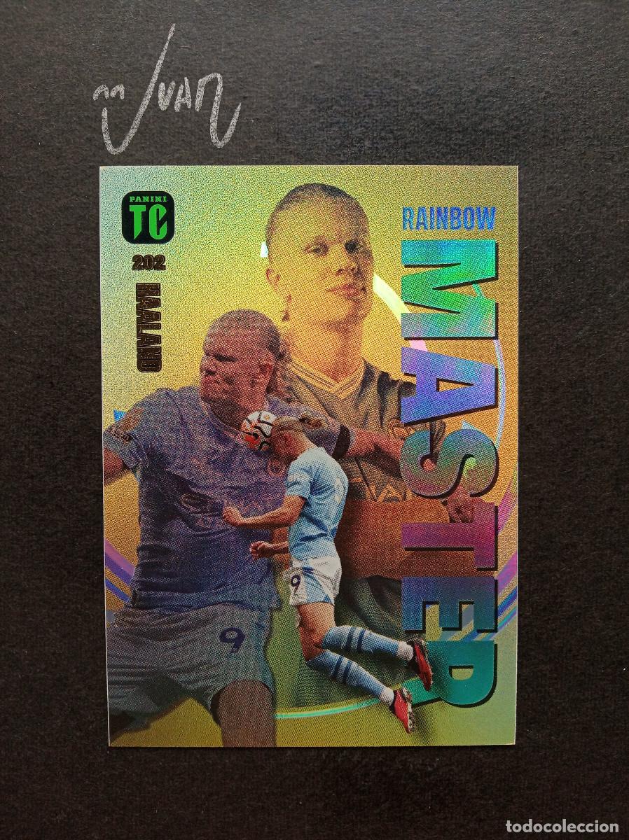 Figurine di Calcio: 202 RAINBOW MASTER HAALAND NORUEGA MUNDIAL 2026 ⚽ PANINI &reg; FIFA TOP CLASS 2023 2024 23 24 NUEVO