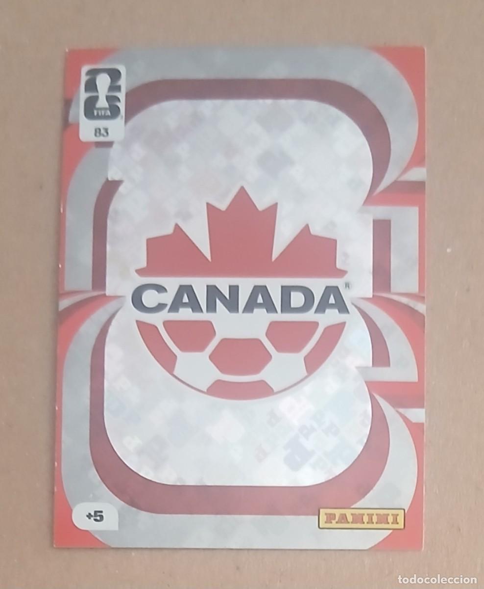 Cromos de f&uacute;tbol: CROMO n&ordm; 83 ESCUDO CANAD&Aacute; ADRENALYN XL FIFA WORLD CUP 2026 DE PANINI. Nuevo.