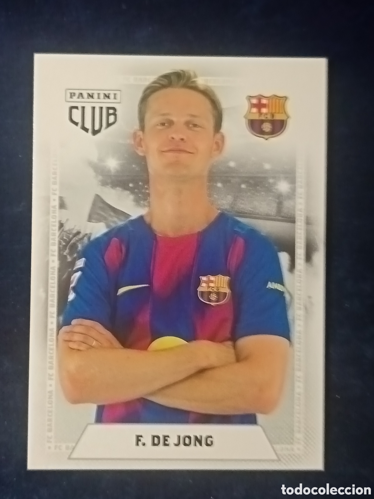Cromos de f&uacute;tbol: Panini club 2025/2026 18 F. De Jong