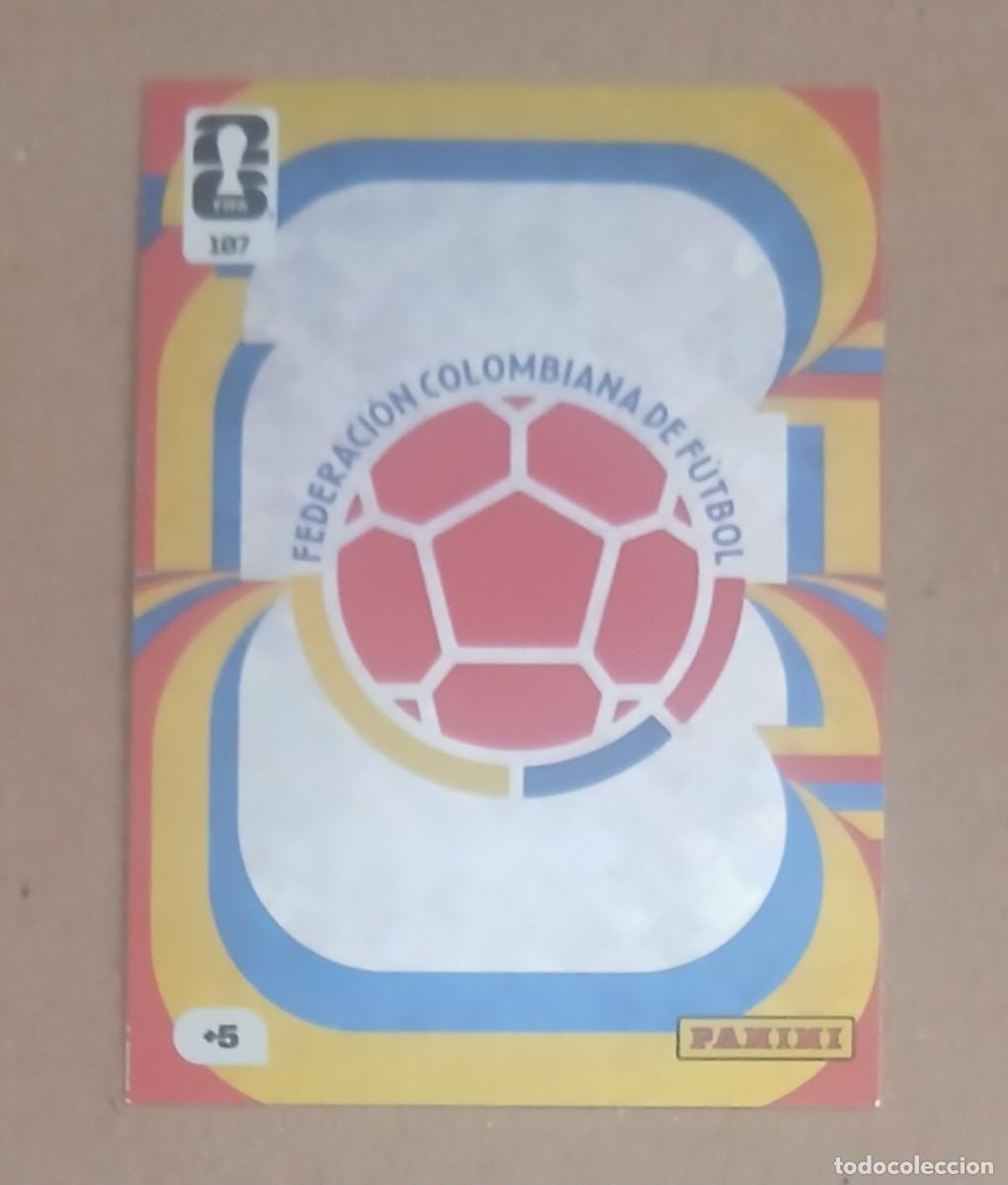 Cartes &agrave; collectionner de Football: CROMO n&ordm; 107 ESCUDO COLOMBIA ADRENALYN XL FIFA WORLD CUP 2026 DE PANINI. Nuevo.