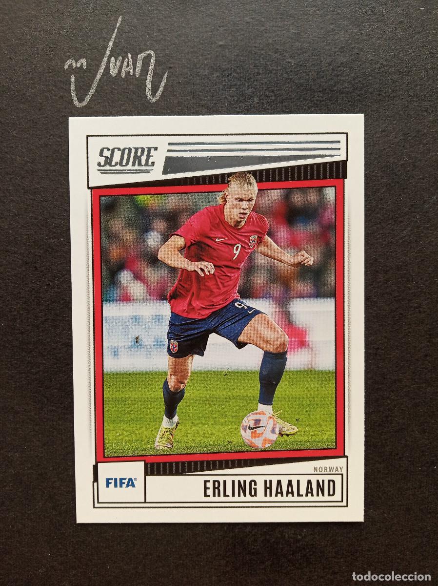 Cromos de f&uacute;tbol: N&ordm; 120 HAALAND MANCHESTER CITY NORUEGA MUNDIAL 2026 ⚽ PANINI &reg; SCORE FIFA 2022 2023 22 23 NUEVO