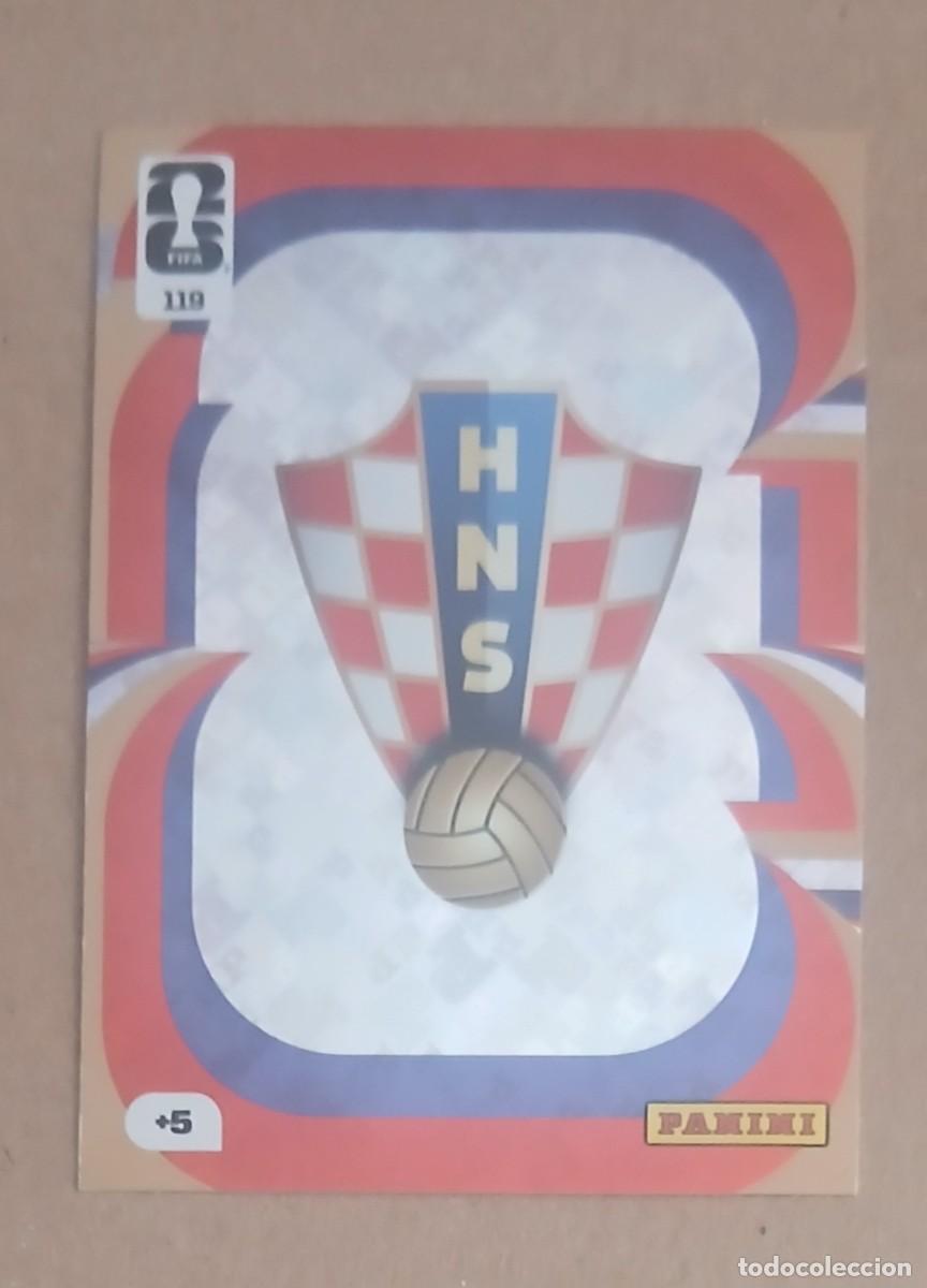 Cartes &agrave; collectionner de Football: CROMO n&ordm; 119 ESCUDO CROACIA ADRENALYN XL FIFA WORLD CUP 2026 DE PANINI. Nuevo.
