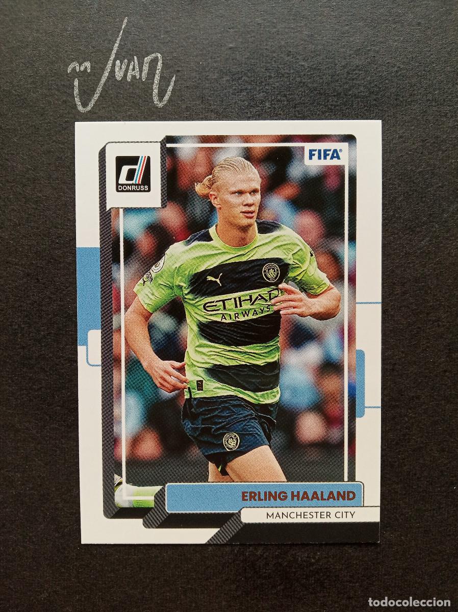 Cromos de f&uacute;tbol: N&ordm; 160 HAALAND MANCHESTER CITY NORUEGA MUNDIAL 2026 ⚽ PANINI &reg; DONRUSS FIFA 2022 2023 22 23 NUEVO